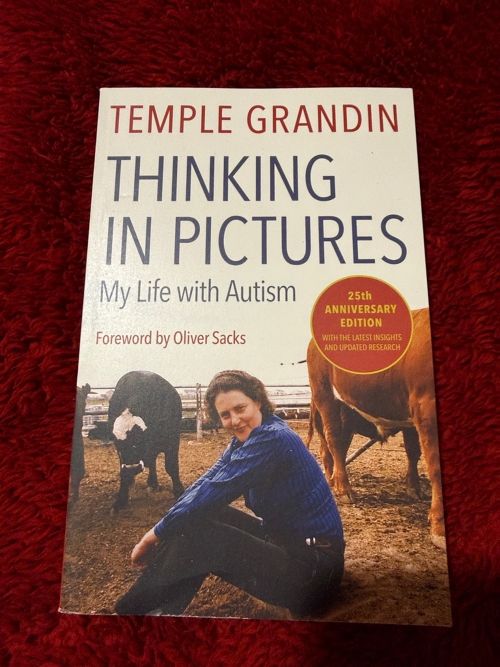 🆕Autographed Paperback ‘Thinking in Pictures’ by Temple Grandin